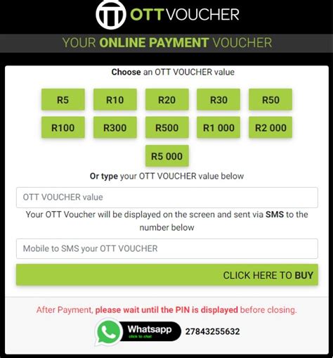 How to Buy OTT Vouchers Online .